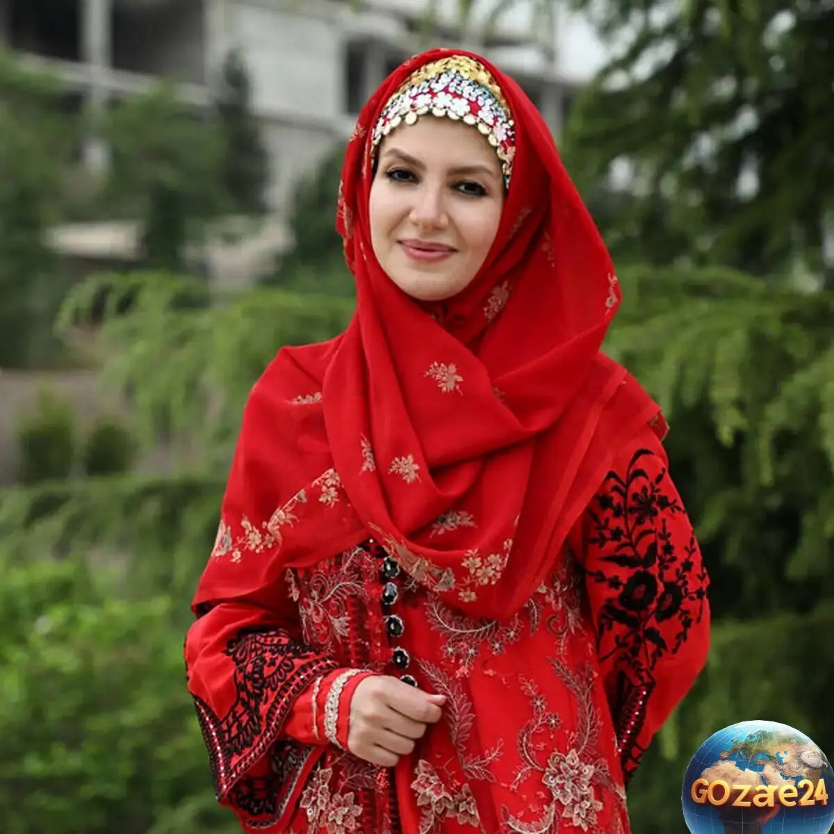 رونمایی از حیاط بهاری و رنگارنگ خانه ملیکا زارعی مجری کودک با گل‌های خوشبو و فضای دلنشین