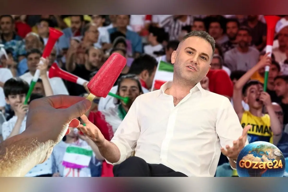 هوتن شکیبا از خاطره خندهدار رفتن به استادیوم با دوستان هنرمندش و واکنش جالب مأمور خرید!