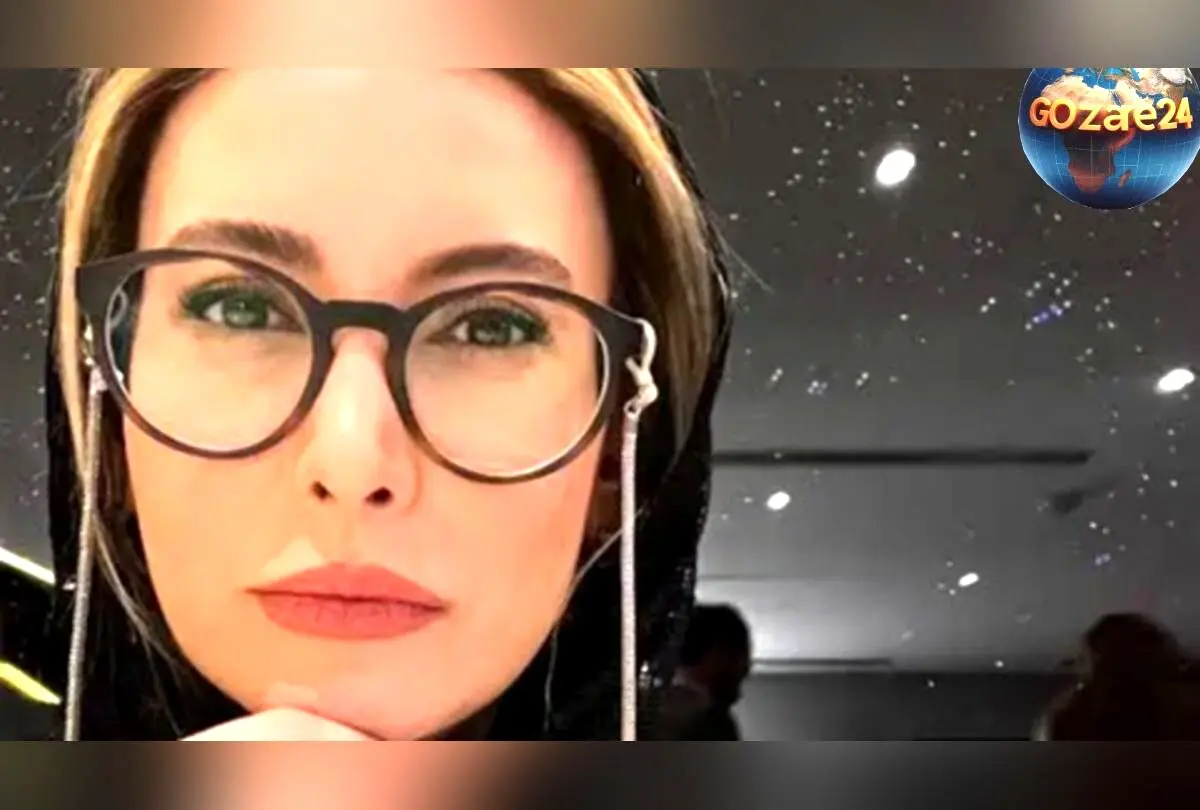 استایل جالب فریبا نادری با شال پلنگی و عینک گربه‌ای در استوری اینستاگرام