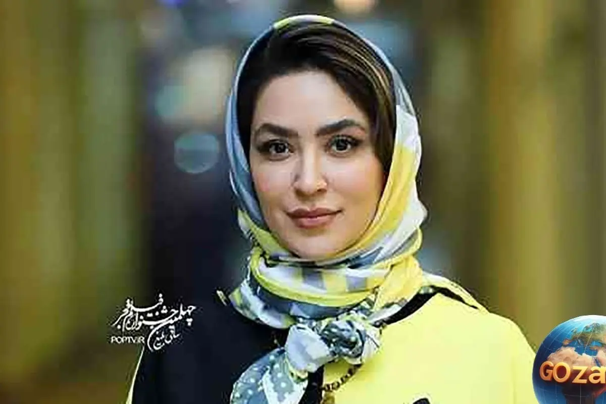 عکس تولد عاشقانه فریبا طالبی در حیاط سرسبز و پر درخت، سبد گل زیبا و دلنشین همسرش