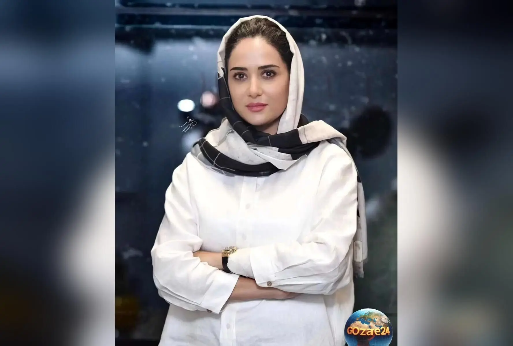 تصاویر جشن یلدای پریناز ایزدیار با سفره ساده و نمادهای فرهنگی ایرانی