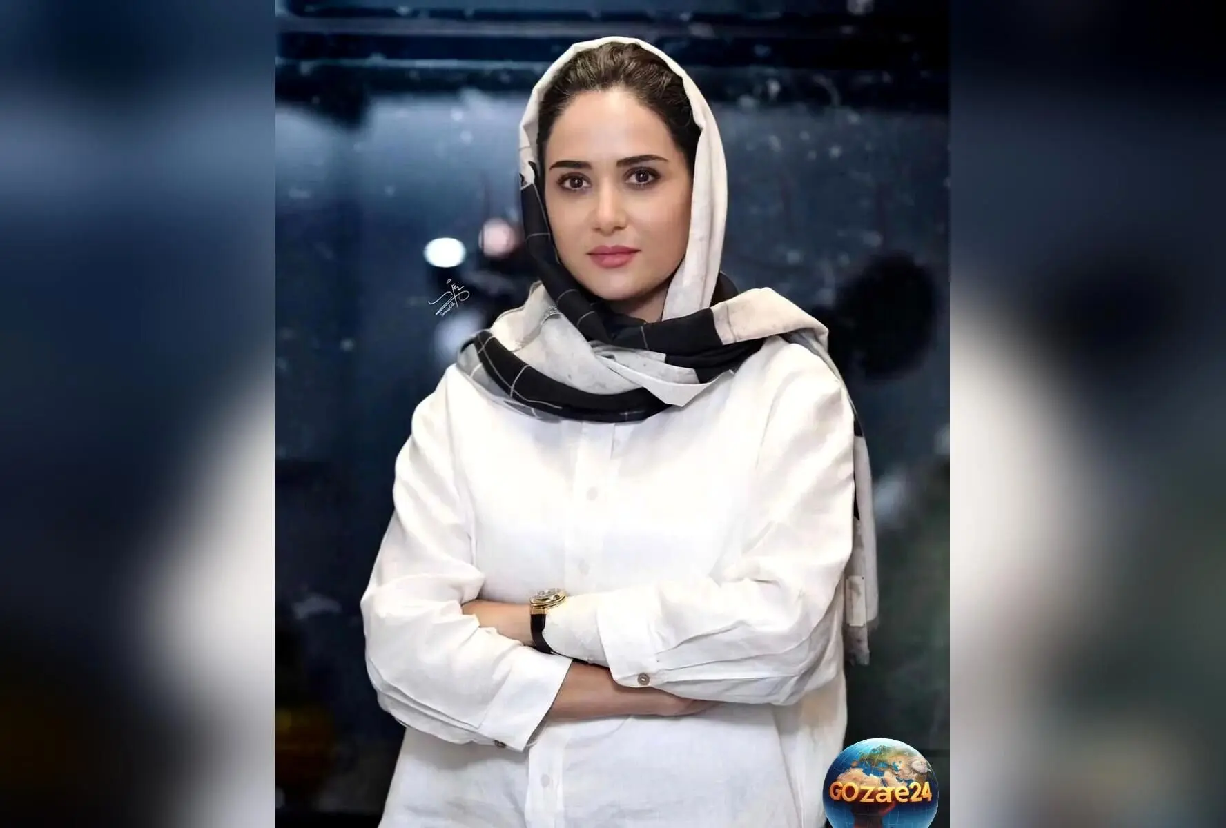 تصاویر جشن یلدای پریناز ایزدیار با سفره ساده و نمادهای فرهنگی ایرانی