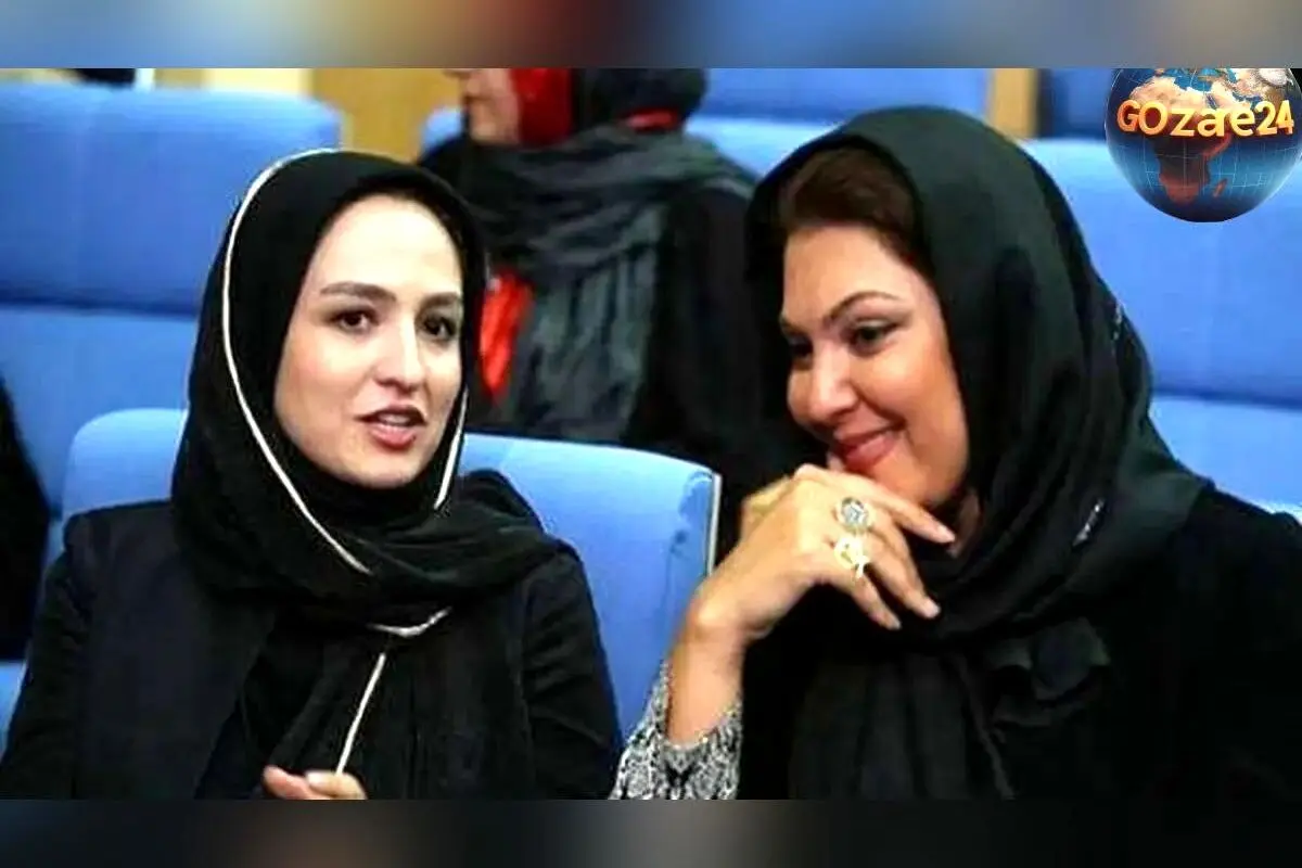 عکس نادر و دیدنی از گلاره عباسی و لاله اسکندری در پشت صحنه درام عاشقانه «بامداد خمار» و نقش‌آفرینی جذاب گلاره عباسی در نقش نزهت