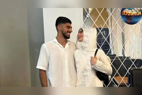 نگاهی به حلقه ازدواج ظریف و جذاب فردین رابط و همسرش در مراسم عقد و عروسی+تصاویر زیبا