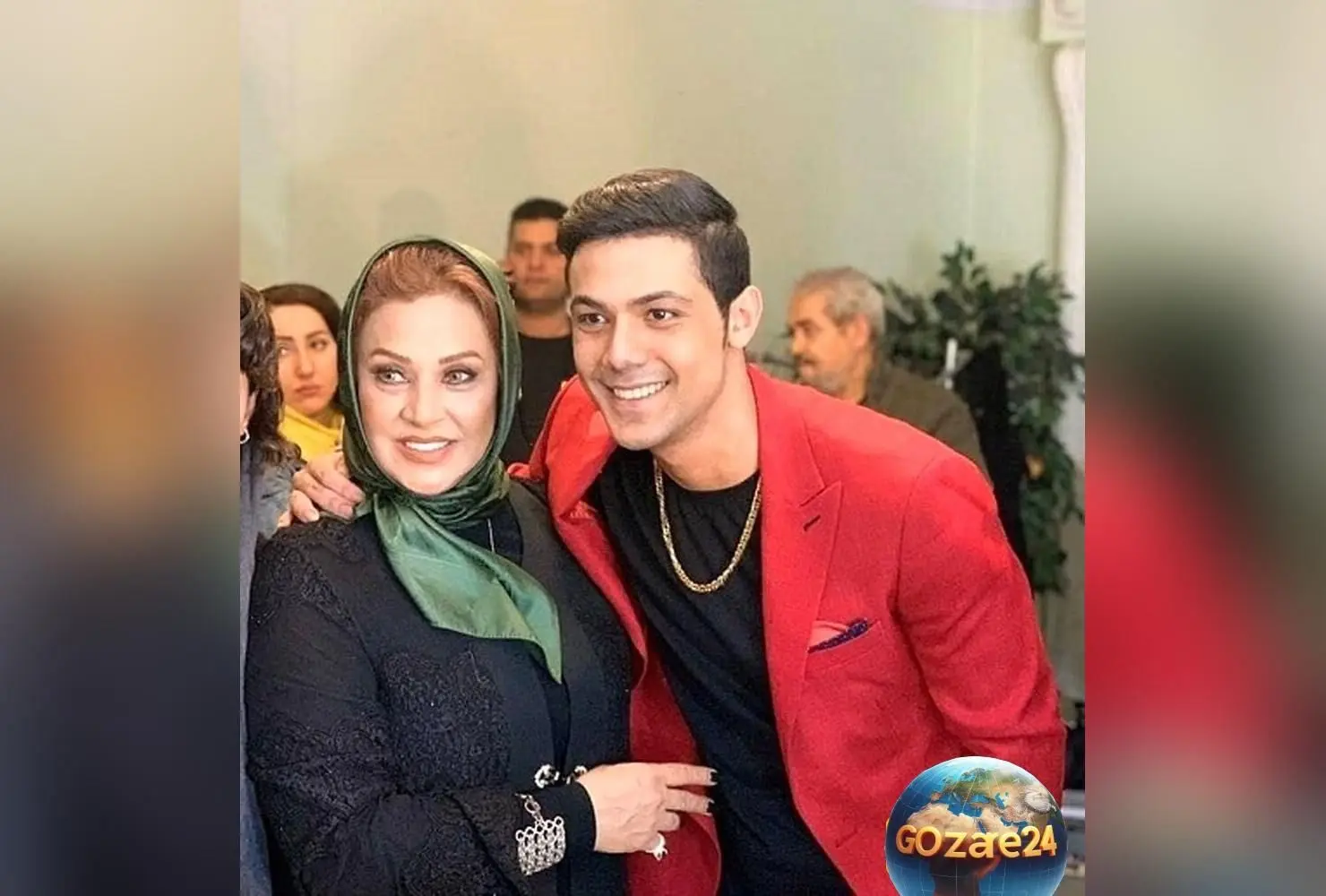 سکانس احساسی و به یادماندنی نسرین مقانلو و پسر مرحومش ارشیا در برنامه مورچه‌خوار + فیلم