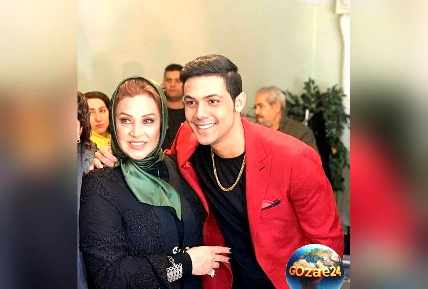 سکانس احساسی و به یادماندنی نسرین مقانلو و پسر مرحومش ارشیا در برنامه مورچه‌خوار + فیلم