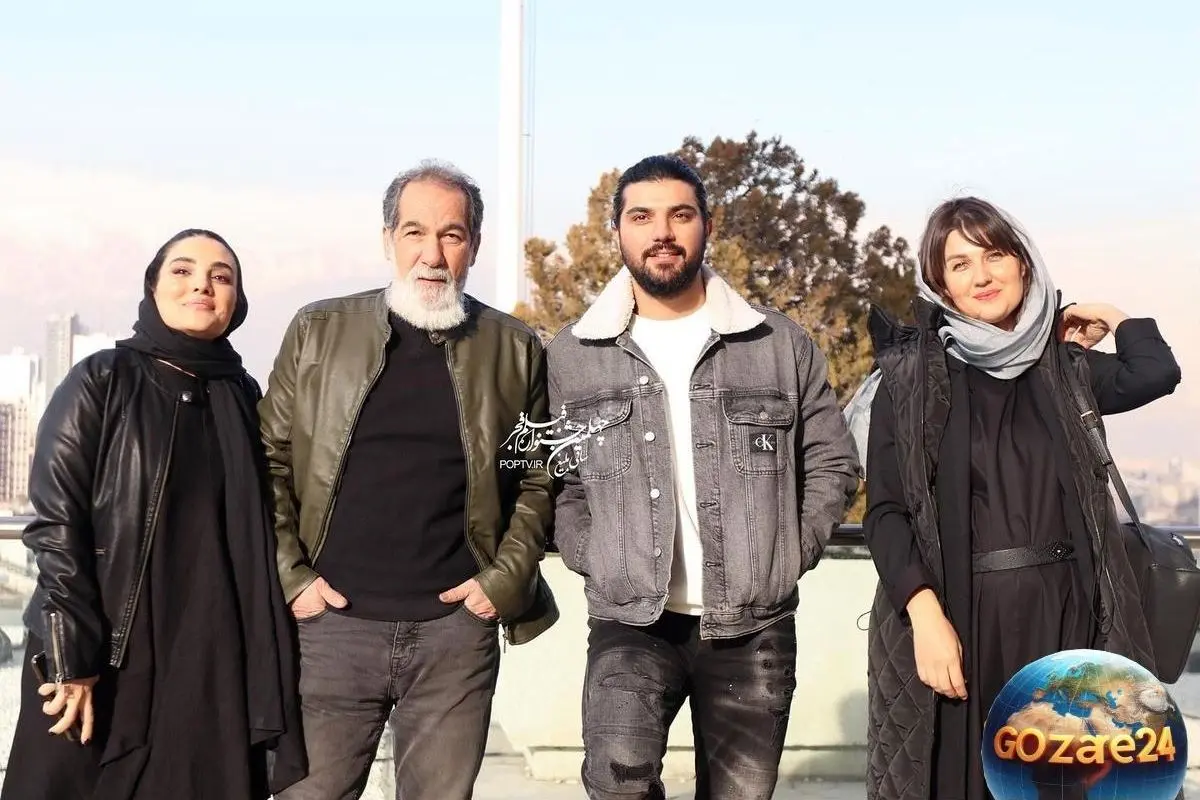 مراسم پاگشای گلوریا هاردی عروس فرانسوی ساعد سهیلی با حضور سینا مهراد و خانواده‌اش + تصاویر