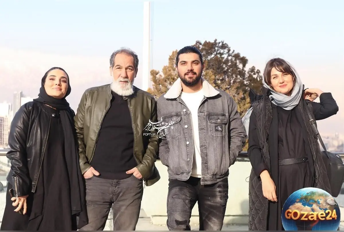مراسم پاگشای گلوریا هاردی عروس فرانسوی ساعد سهیلی با حضور سینا مهراد و خانواده‌اش + تصاویر