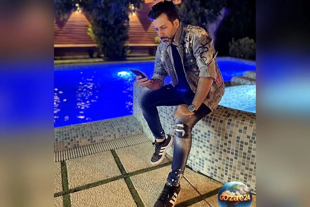 طراحی منزل مجید واشقانی: چیدمان مدرن و سنتی با دکوری‌های هنری، استخر و کتابخانه پر از کتاب