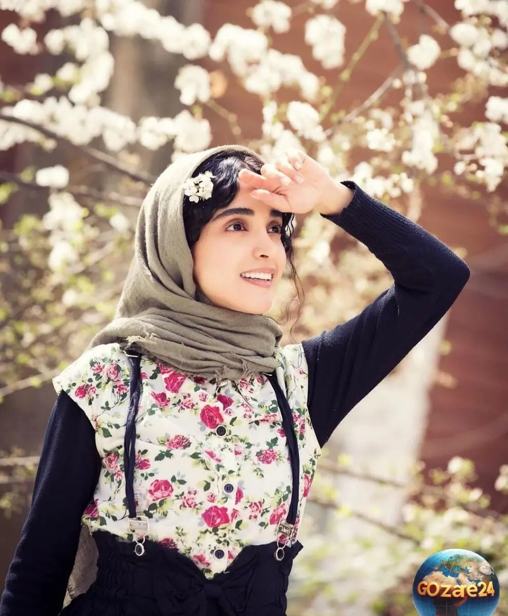 عکس جدید الهه حصاری با مدل دستمال سر عجیب و جذاب در اینستاگرام