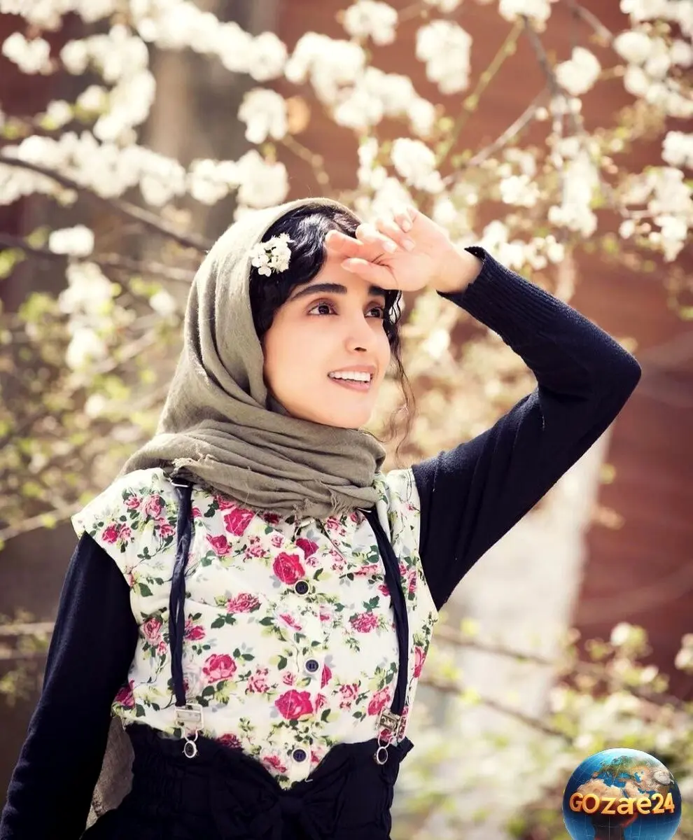 عکس جدید الهه حصاری با مدل دستمال سر عجیب و جذاب در اینستاگرام