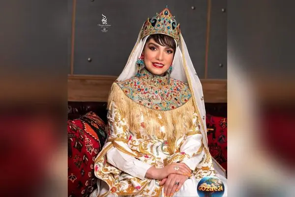 مراسم عقد الیکا عبدالرزاقی و امین زندگانی با سفره عقد ساده دهه 80 و حضور هدیه تهرانی + فیلم سالگرد ازدواج