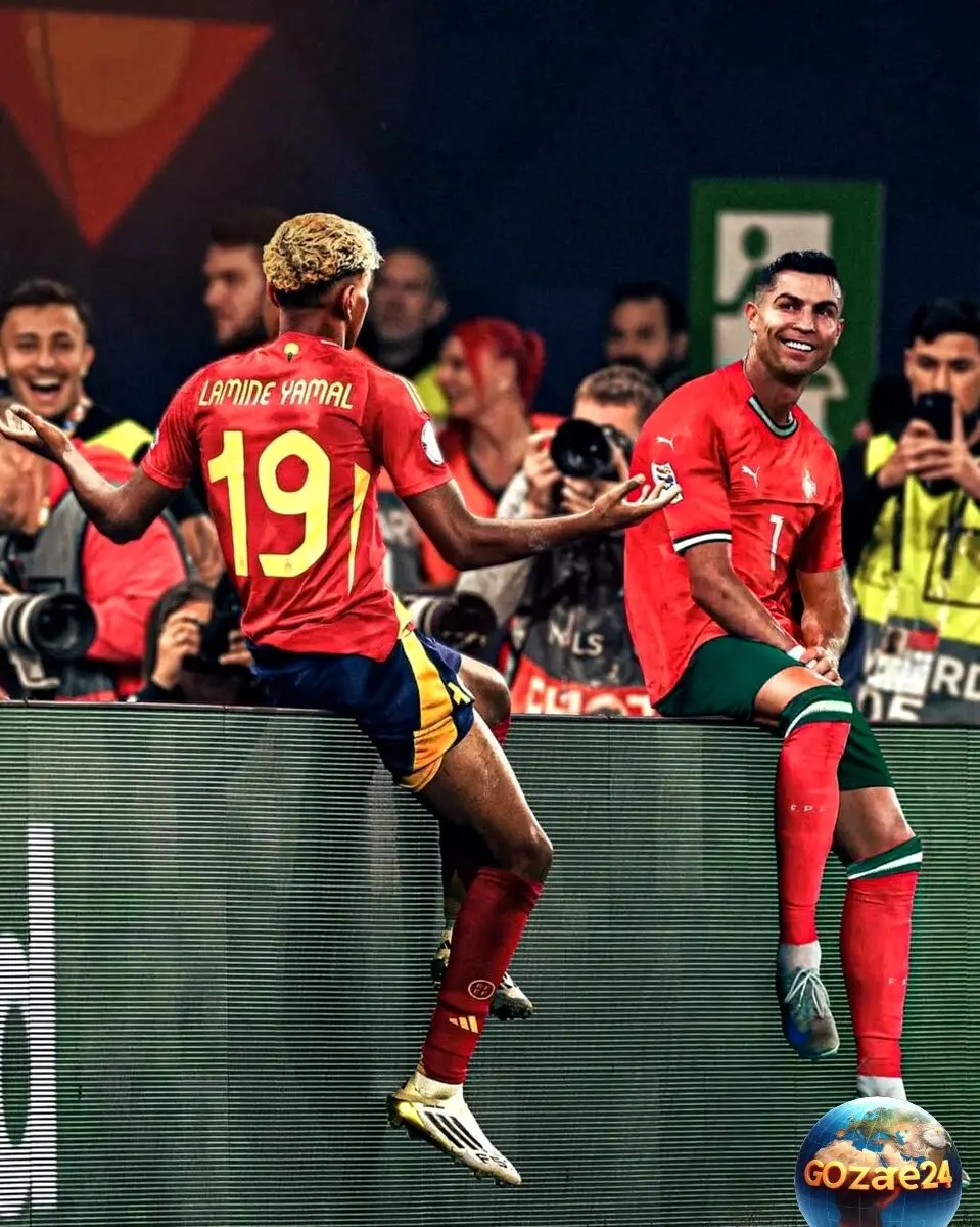 رونالدو: پسرم و یامال شباهت عجیبی دارند؛ رابطه دوستانه پسر کریس با ستاره اسپانیا قبل فینال لیگ ملت‌ها