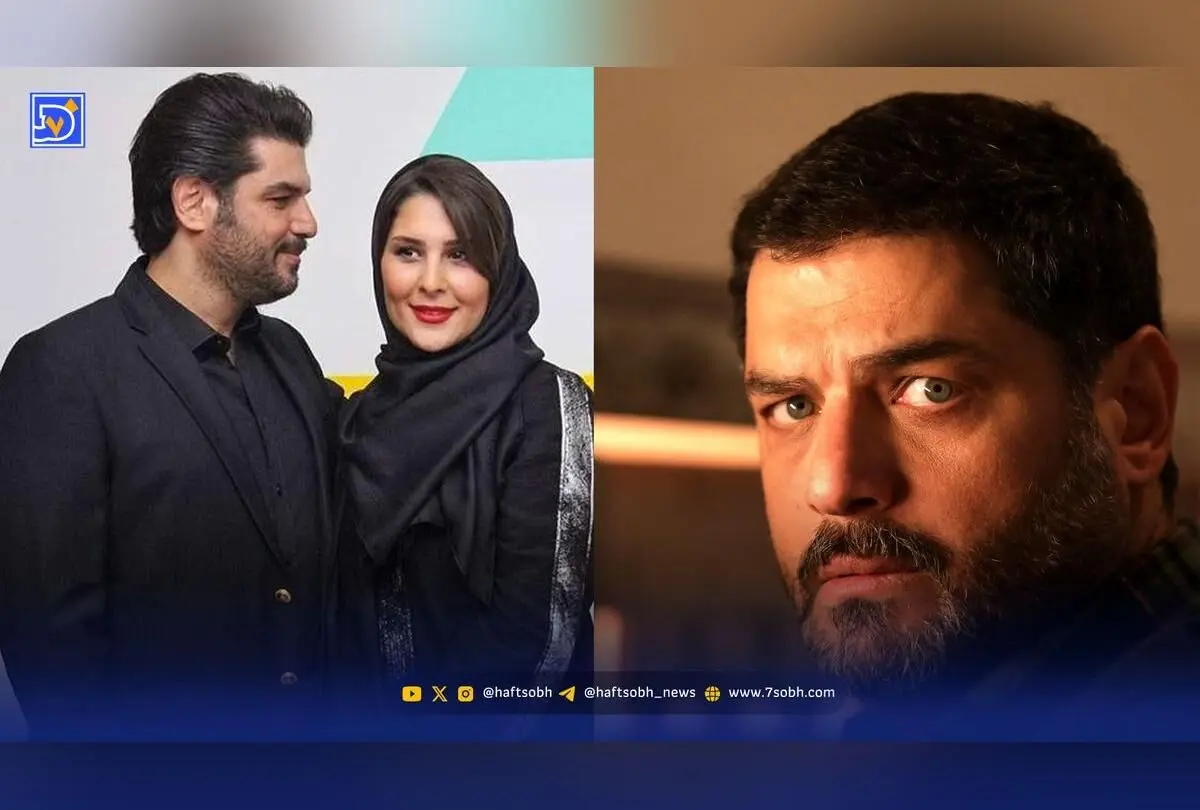 عاشقانه‌های سام درخشانی و همسرش عسل خانم در برف و سرما؛ عکس جدید و صمیمی بازیگر محبوب آوای باران