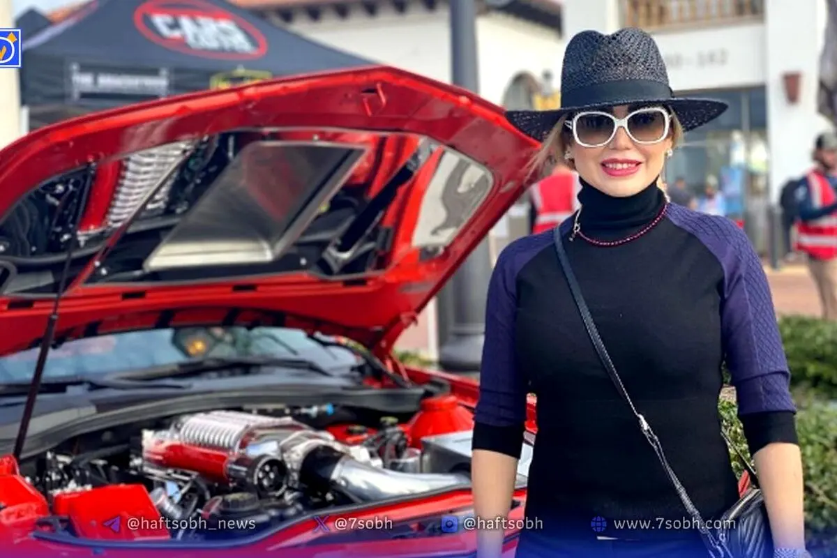 عکس‌های لاله صدیق، قهرمان اتومبیلرانی و محبوب‌ترین ماشین‌باز ایران