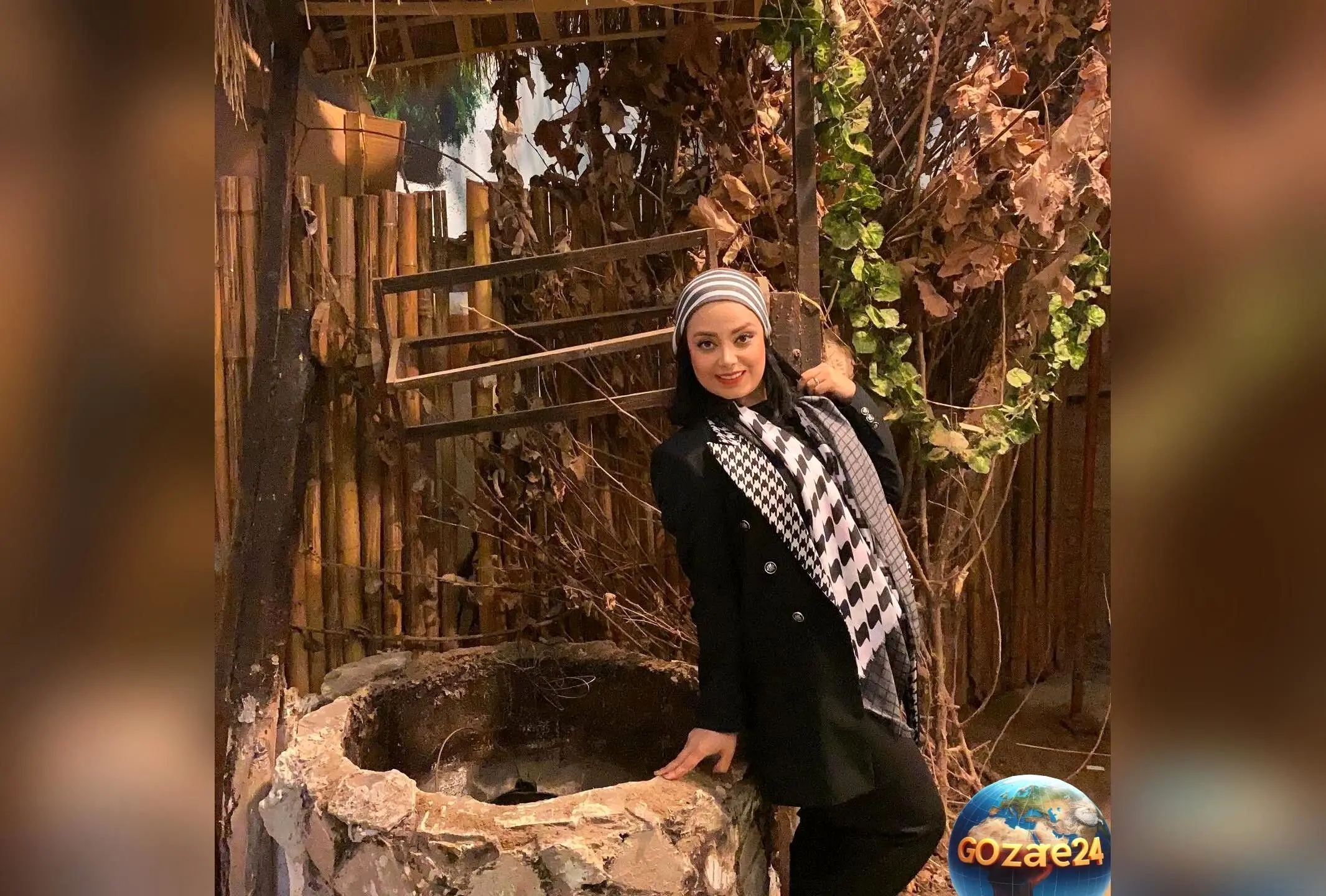 صبا راد با استایل فانتزی و بک گراند رنگین کمانی در اینستاگرام ظاهر شد