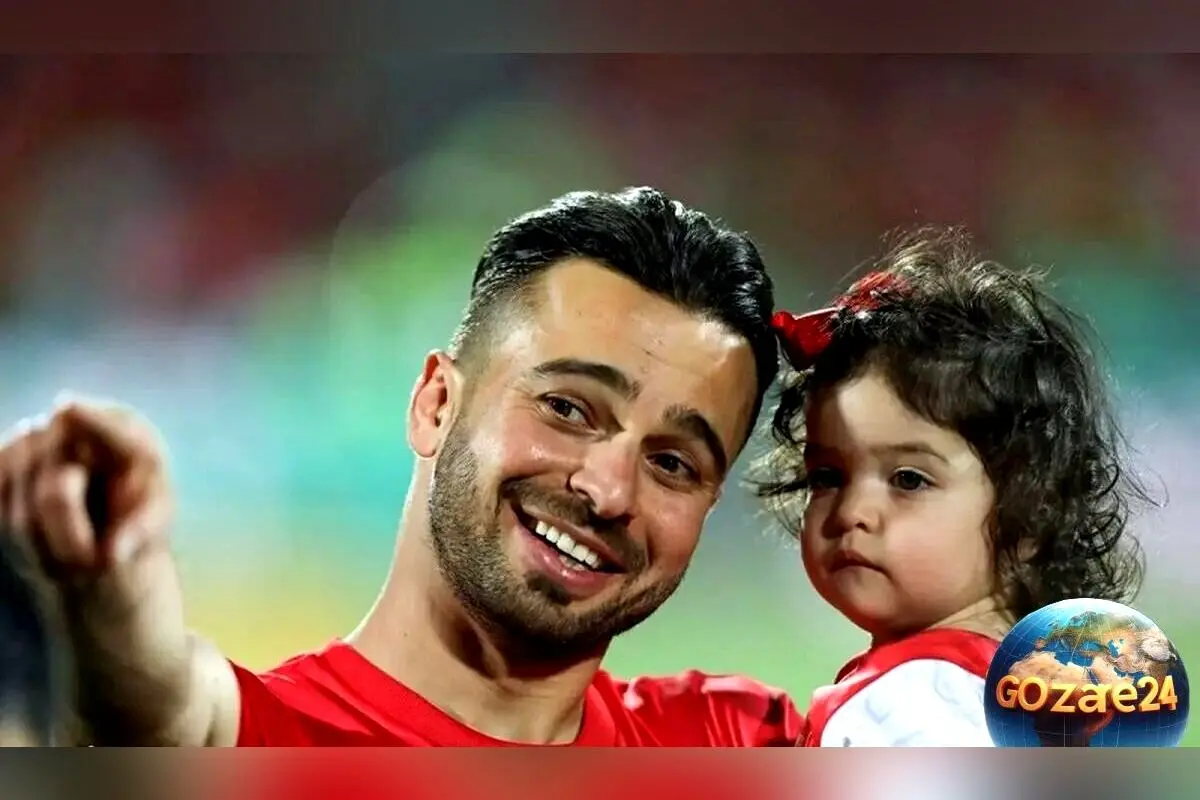 سروش رفیعی ستاره پرسپولیس و اولین روز پدر شدنش + تصاویر ناز و خوشگل دخترانش