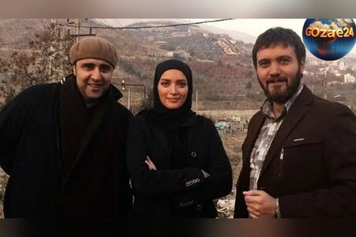 سفر با ماشین زمان و سلفی شیطنت‌آمیز کامبیز دیرباز، متین ستوده و بهنوش طباطبایی در پشت صحنه سریال میکائیل ۱۳۹۴