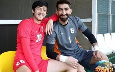 سردار آزمون با شوخی جالب درباره بینی علیرضا بیرانوند در برنامه فوتبال برتر + ویدیو