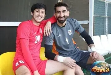 سردار آزمون با شوخی جالب درباره بینی علیرضا بیرانوند در برنامه فوتبال برتر + ویدیو