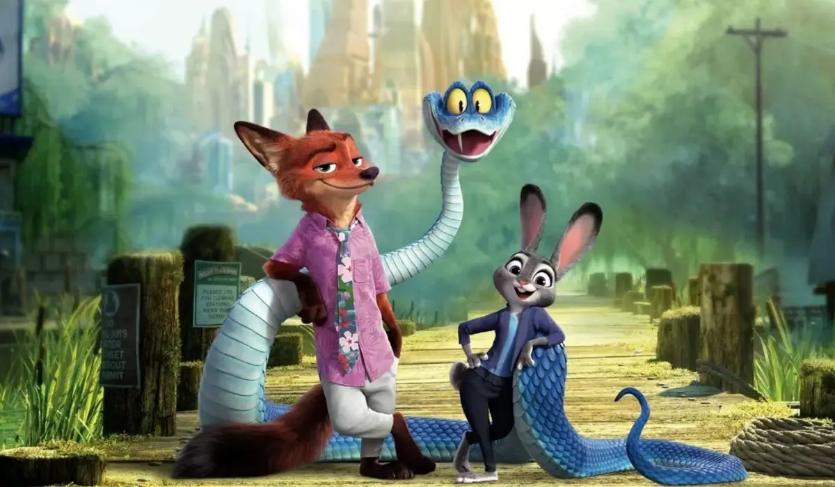 اولین پوستر رسمی انیمیشن Zootopia 2 دیزنی منتشر شد | داستان تعقیب خزنده مرموز در شهر پستانداران