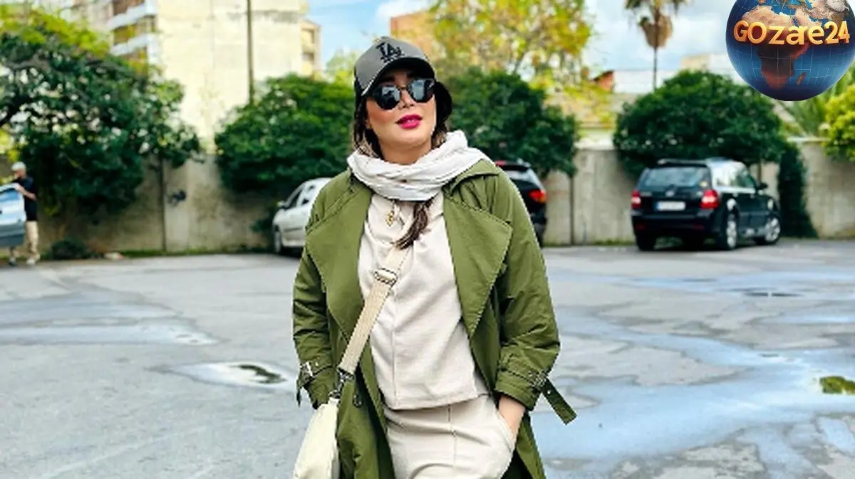 سارا منجزی‌پور در رستوران لاکچری با پرخوری و زدن میزو ترکوندن + عکس زیبا و جذاب