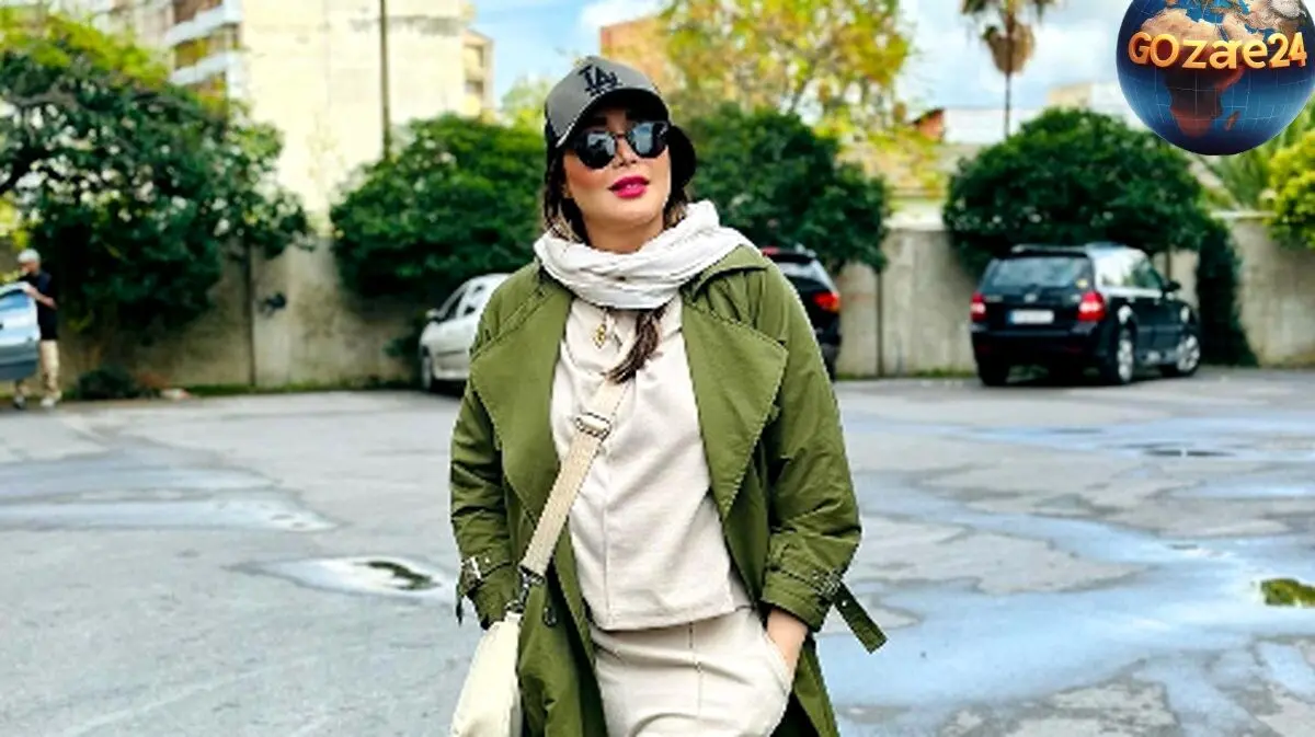 سارا منجزی‌پور در رستوران لاکچری با پرخوری و زدن میزو ترکوندن + عکس زیبا و جذاب