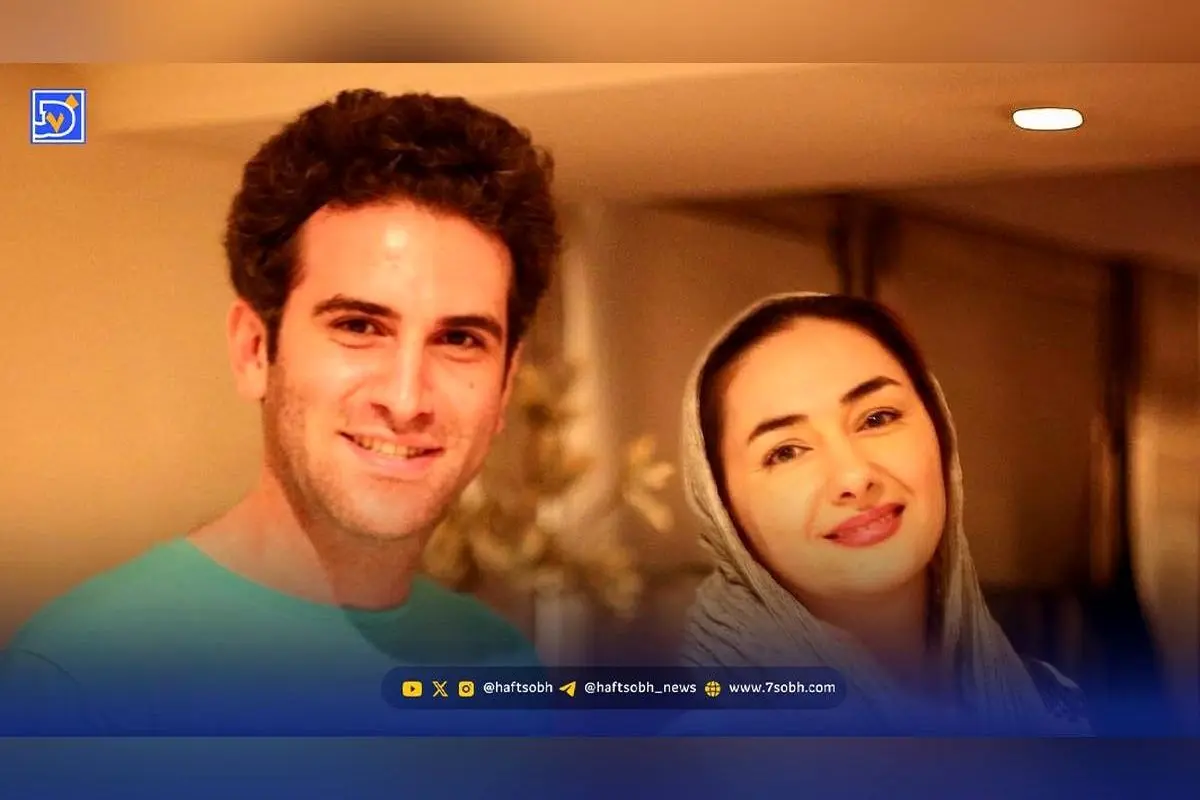 عکس نادر و دیدنی از هوتن شکیبا و هانیه توسلی در سال ۱۳۹۴ | لحظه‌ای خاص و صمیمی