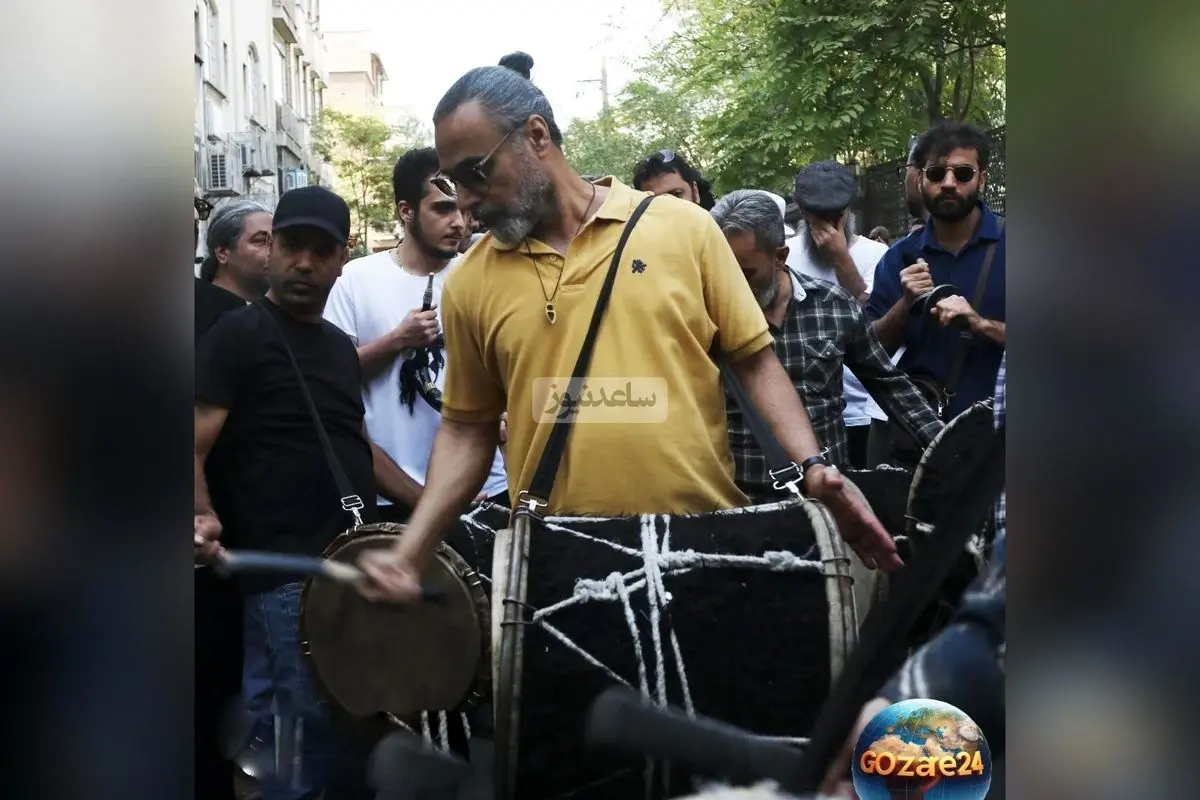 مراسم وداع باشکوه ناصر تقوایی با رسم و رسوم بوشهریها و حضور پرشور طرفداران در خیابانها