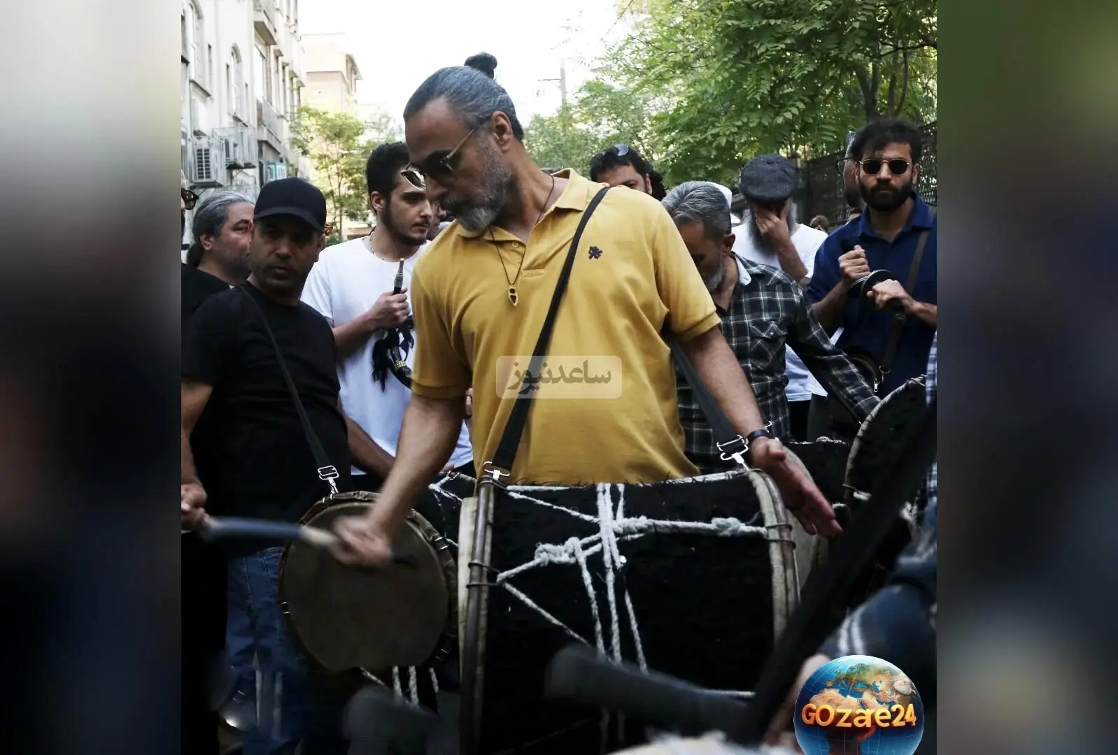 مراسم وداع باشکوه ناصر تقوایی با رسم و رسوم بوشهری‌ها و حضور پرشور طرفداران در خیابان‌ها