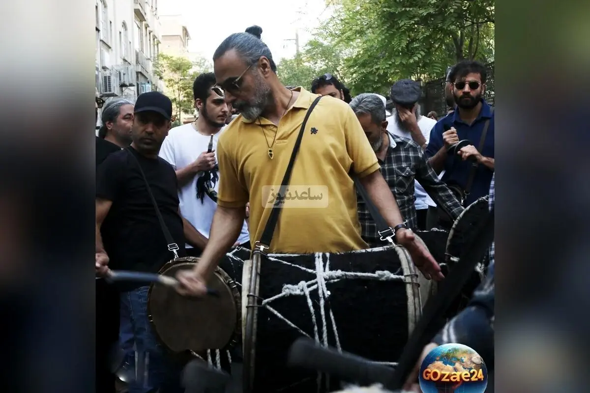 مراسم وداع باشکوه ناصر تقوایی با رسم و رسوم بوشهری‌ها و حضور پرشور طرفداران در خیابان‌ها