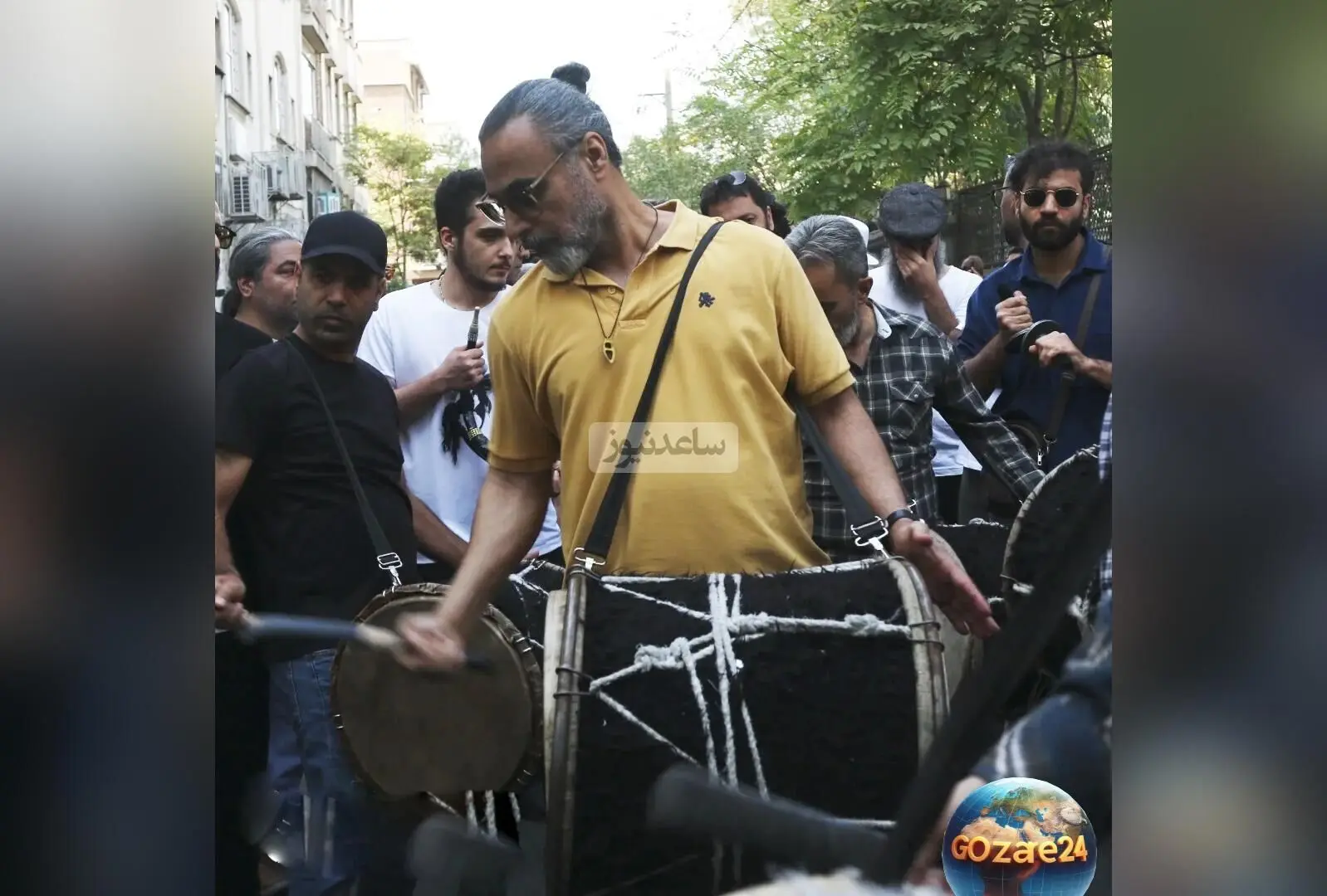 مراسم وداع باشکوه ناصر تقوایی با رسم و رسوم بوشهری‌ها و حضور پرشور طرفداران در خیابان‌ها