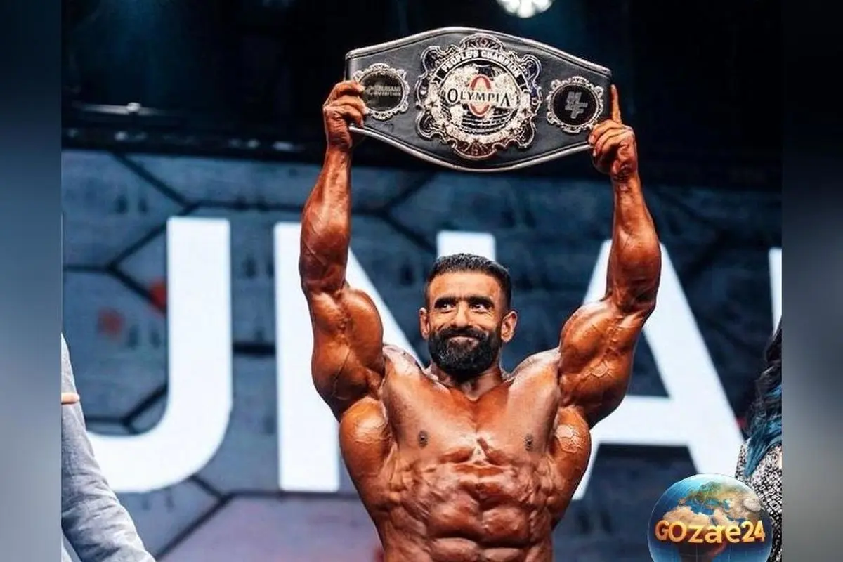 تصاویر لوکس و دیدنی از خانه و زندگی هادی چوپان، برنده مستر المپیای ۲۰۲۲، با مجسمه طاووسی و مبلمان سلطنتی