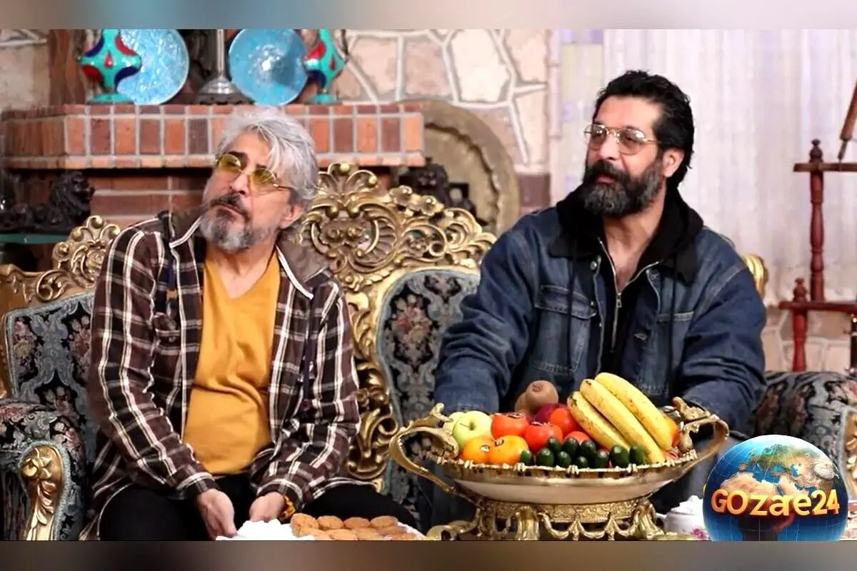 ویدئو| واکنش‌های حیرت‌انگیز کامران تفتی و امیر غفارمنش به چیدمان منزل شاهانه و دستپخت فیروز کریمی در برنامه شام ایرانی