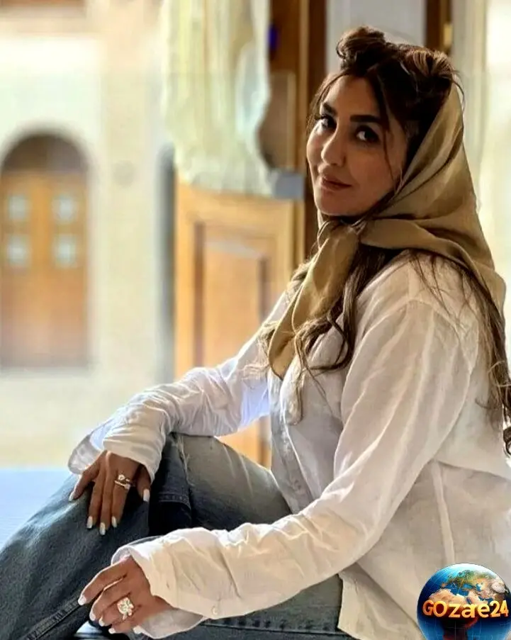 مدلینگ بهاری و رنگارنگ مریم معصومی در استایل هندی، لحظاتی شیرین و نوستالژیک