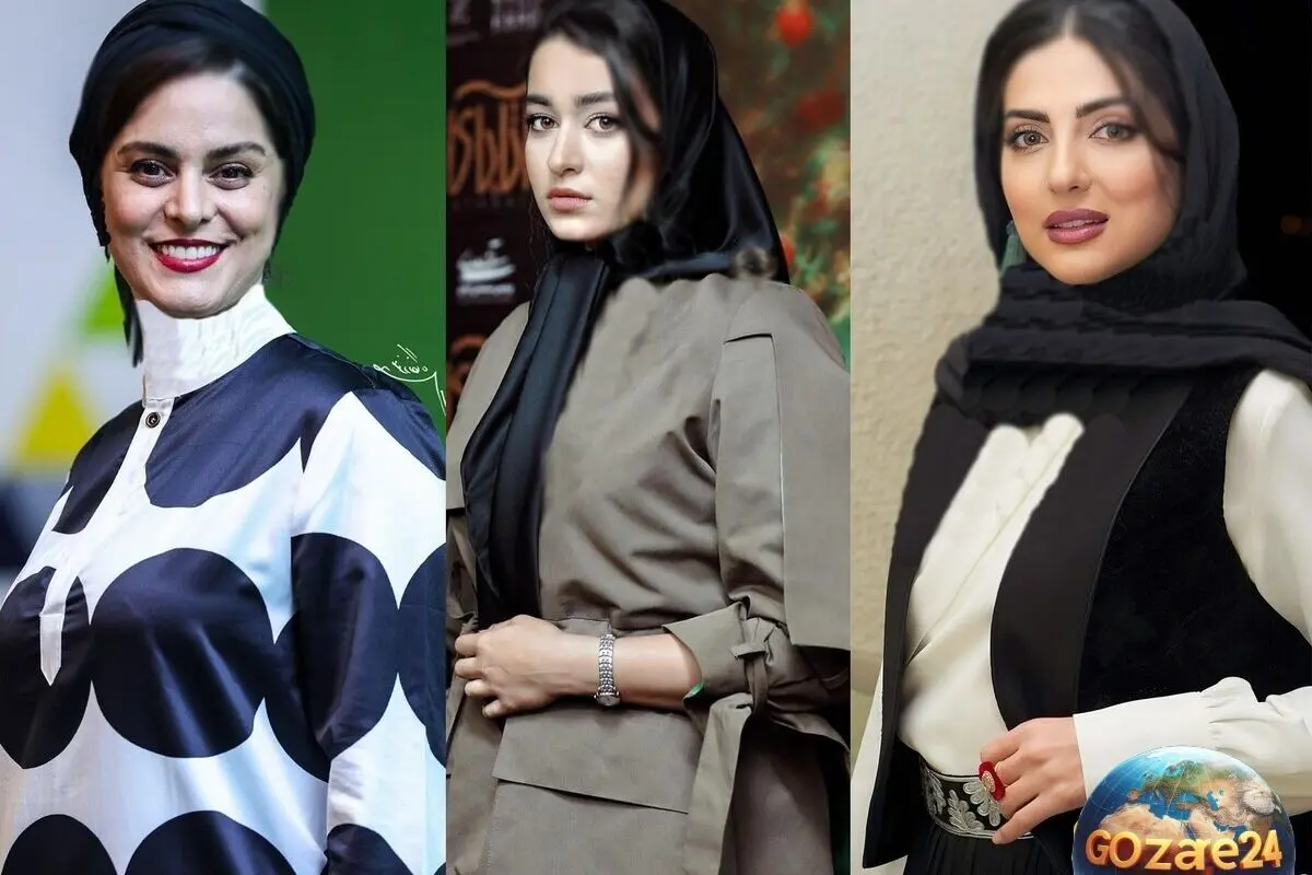 استایل رسمی و متفاوت غزل شاکری، هلیا امامی و مه‌لقا می‌نوش‌زاد در اکران «روایت ناتمام سیما» + عکس