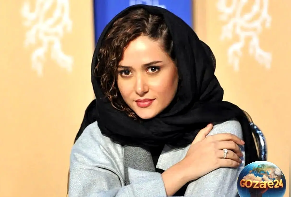تیپ منحصربفرد پریناز ایزدیار با ست کمربند و کیف محشر در اکران فیلم «جیران»