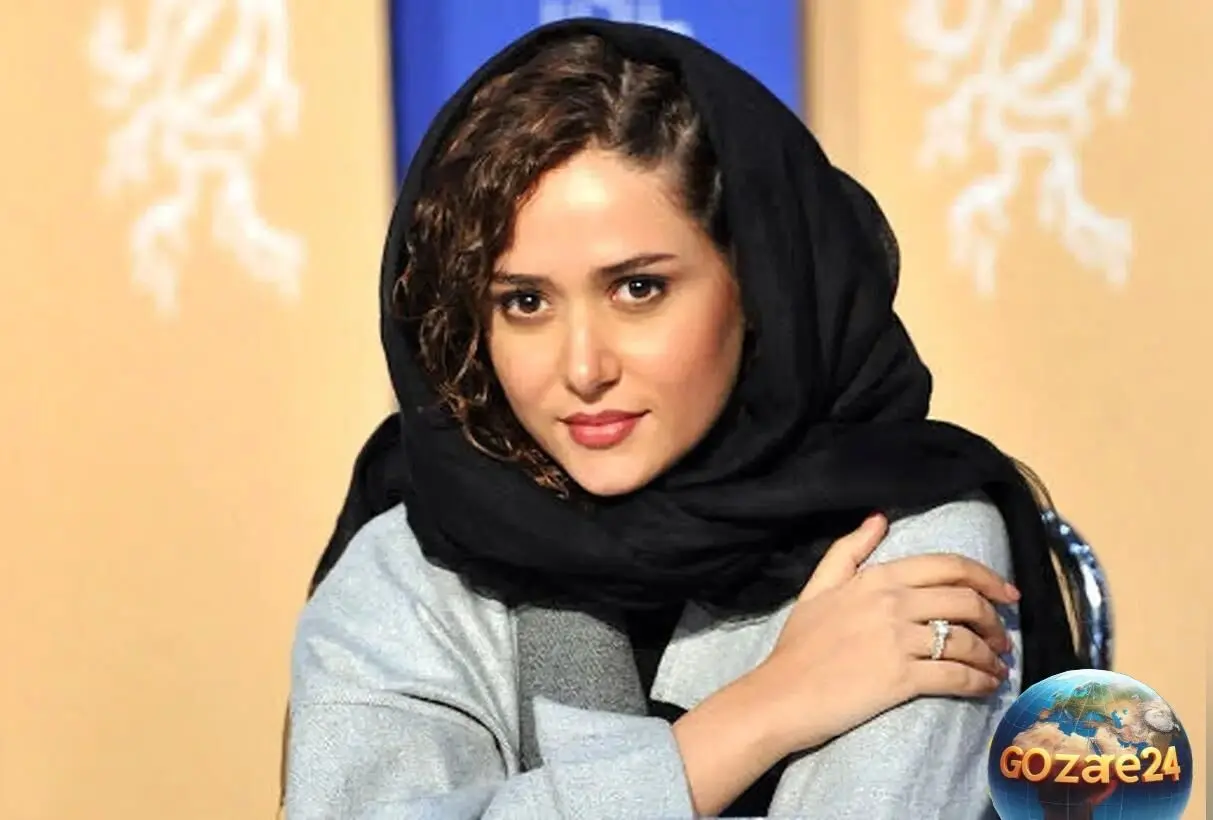 تیپ منحصربفرد پریناز ایزدیار با ست کمربند و کیف محشر در اکران فیلم «جیران»