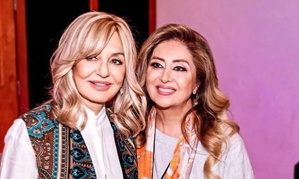 تصویر قدیمی گوگوش و لیلا فروهر در سال ۱۳۴۵؛ سفر در ایام قدیم و خاطرات هنر ایران قبل از انقلاب