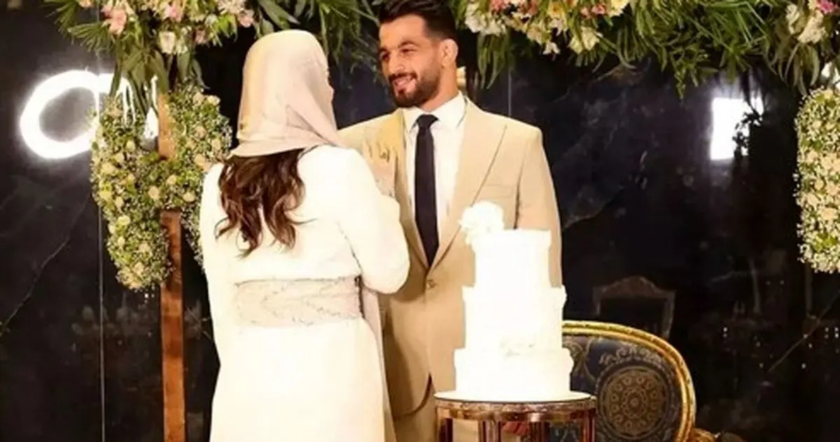 ازدواج دوم همسر سابق حسن یزدانی با قهرمان پرورش اندام کره‌جنوبی + تصاویر مراسم عروسی