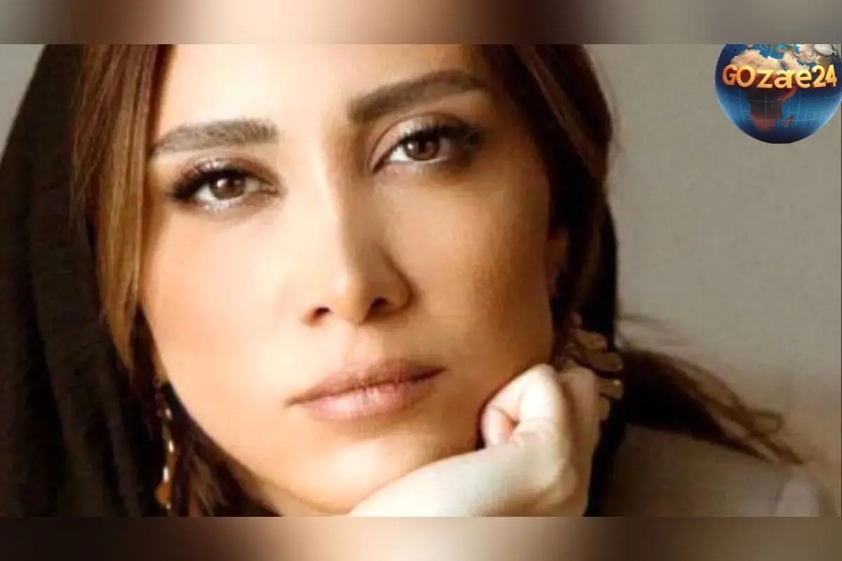 عکس جذاب نیکی مظفری با استایل هنری و رنگ صورتی پاستیلی در جشنواره