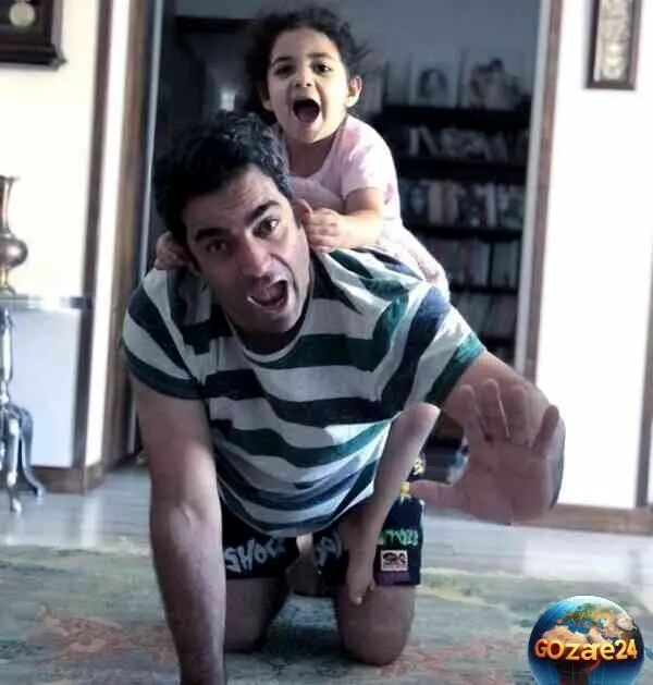 ساعت دیواری منوچهر هادی با طراحی خاص و معنادار نماد عشق او به سوفیا + عکس