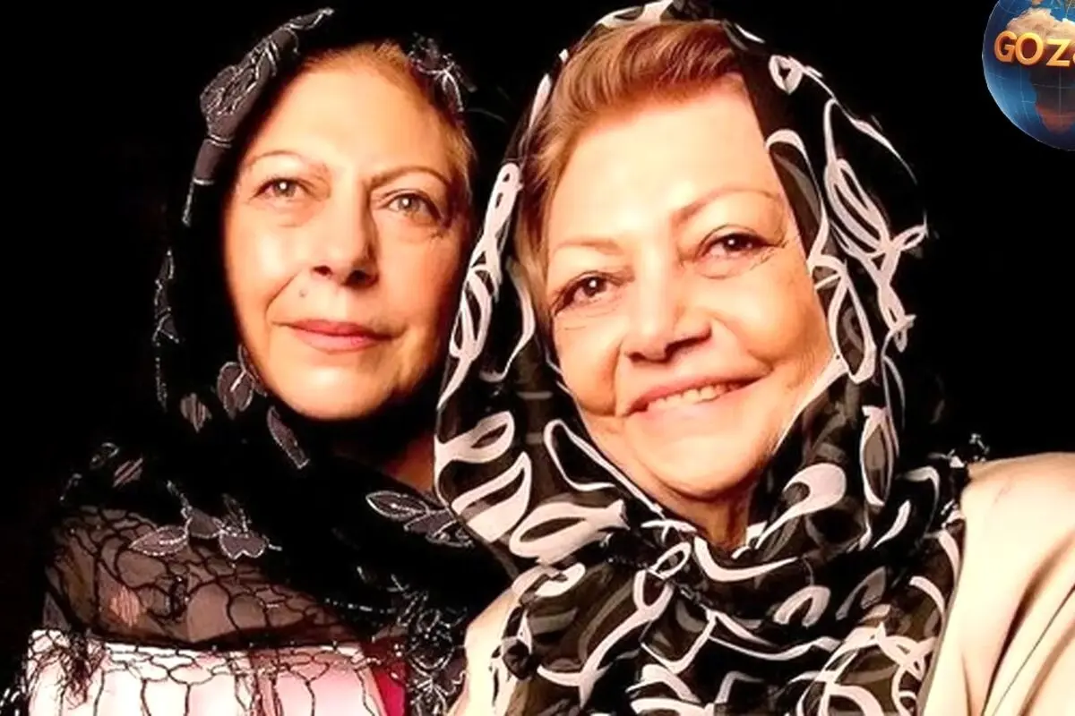 عکس نادر و قدیمی ثریا قاسمی و حمیده خیرآبادی؛ لحظه‌ای از سفر در زمان به دهه شصت