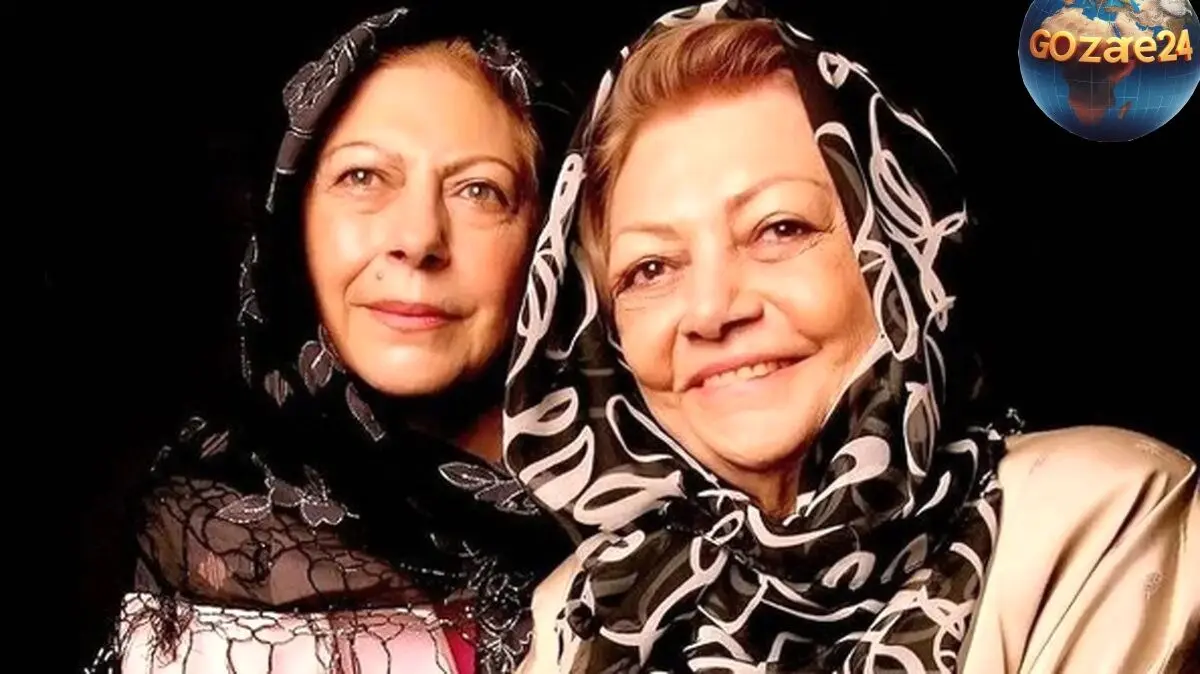 عکس نادر و قدیمی ثریا قاسمی و حمیده خیرآبادی؛ لحظه‌ای از سفر در زمان به دهه شصت