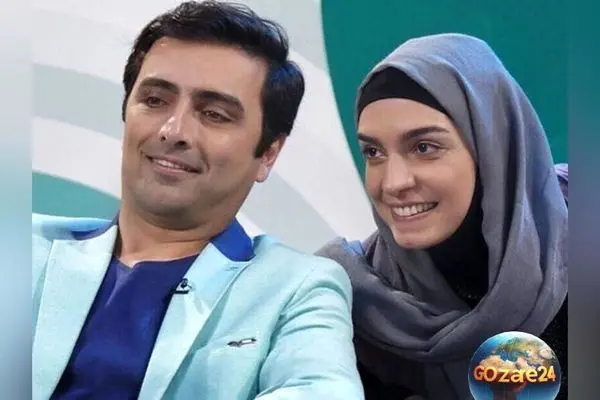 خلاقیت جالب دو خواهر تهرانی با کشیدن نقاشی عاشقانه برای الیکا عبدالرزاقی و همسرش + عکس