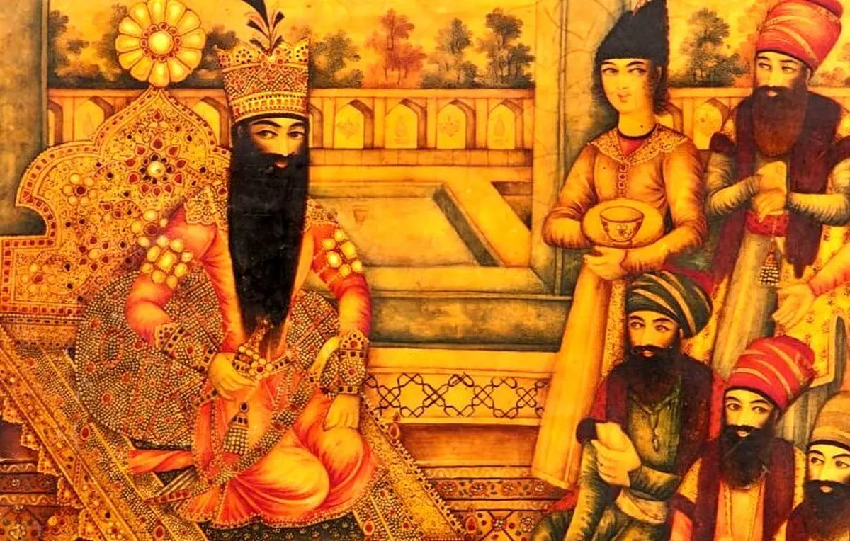 نقاشی نادر و دیده‌نشده از چهره فتحعلی‌شاه قاجار اثر نقاش روسی الکساندر اورلوفسکی