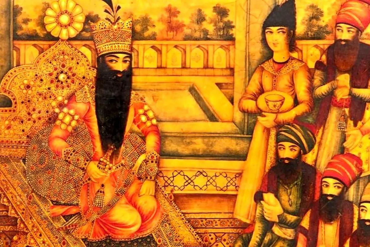 نقاشی نادر و دیدهنشده از چهره فتحعلیشاه قاجار اثر نقاش روسی الکساندر اورلوفسکی