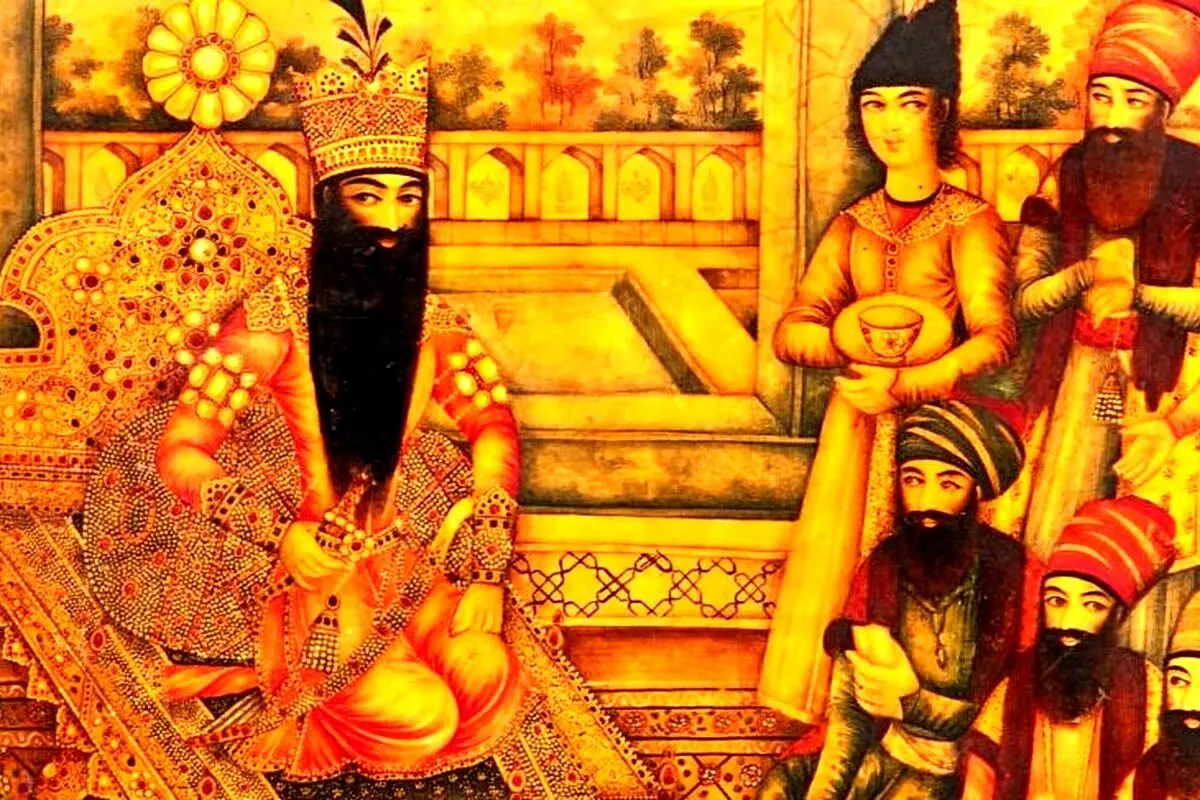 نقاشی نادر و دیده‌نشده از چهره فتحعلی‌شاه قاجار اثر نقاش روسی الکساندر اورلوفسکی
