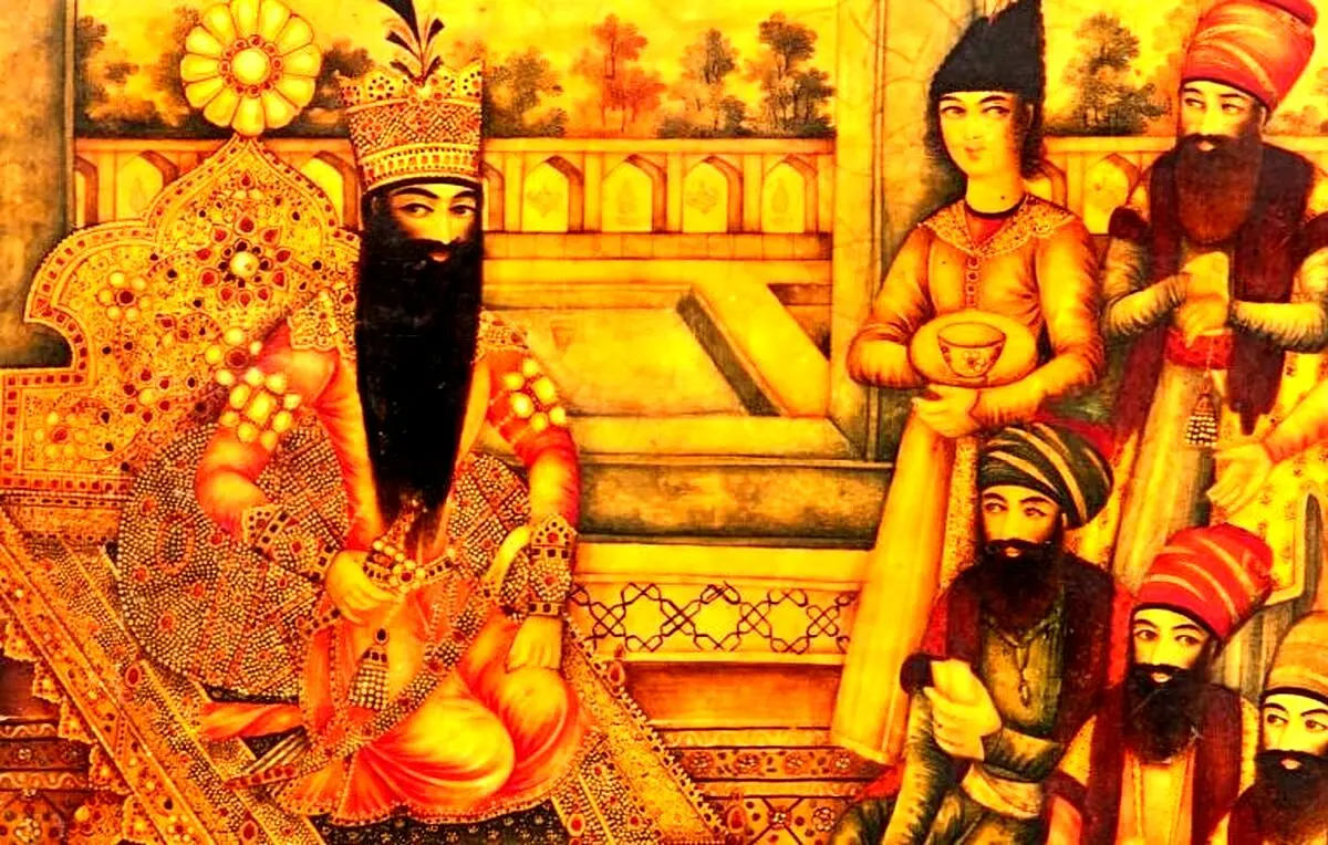 نقاشی نادر و دیده‌نشده از چهره فتحعلی‌شاه قاجار اثر نقاش روسی الکساندر اورلوفسکی
