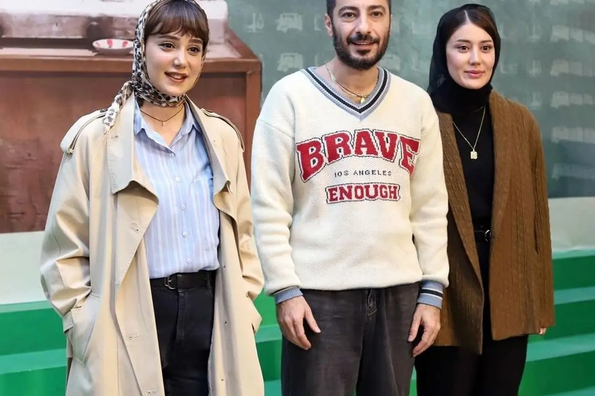 استایل جذاب و دیدینی خواهران حاجی پور، صبا و ساقی در اکران فیلم زودپز